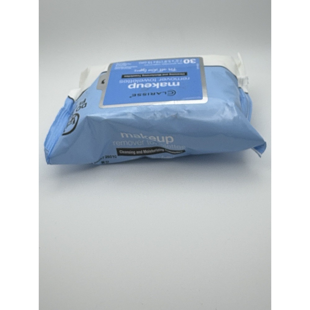 Clarisse 10781 Make Up Remover Cleansing And Moisturizing Towelettes, 30-Ct.